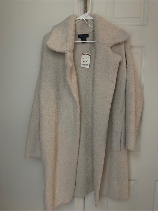 Rachel Zoe Jackets & Blazers - Rachel Zoe Cream Teddy Coat